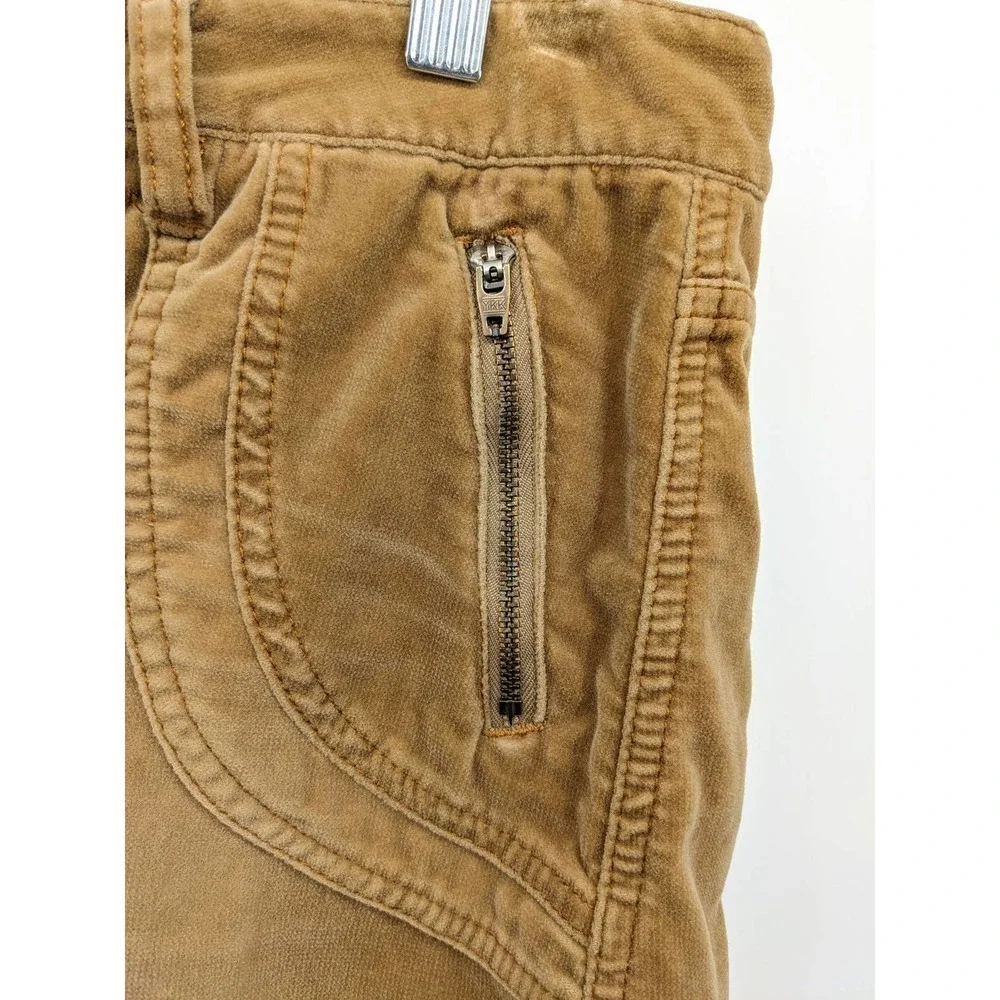 American Eagle Outfitters Skirt 8 Womens Mini Y2K 100% Cotton Brown Tan